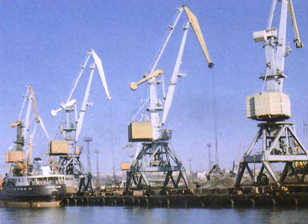 Berdyansk sea trade port