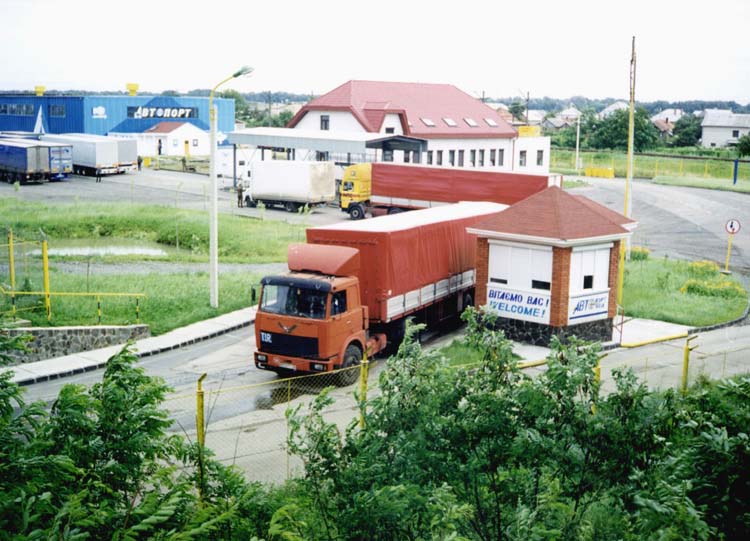Social infrastructure of the "Export" and "Import" autoterminals