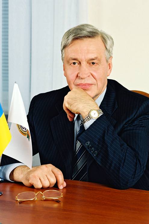 Valentyn P. Chernyh, the Rector 
