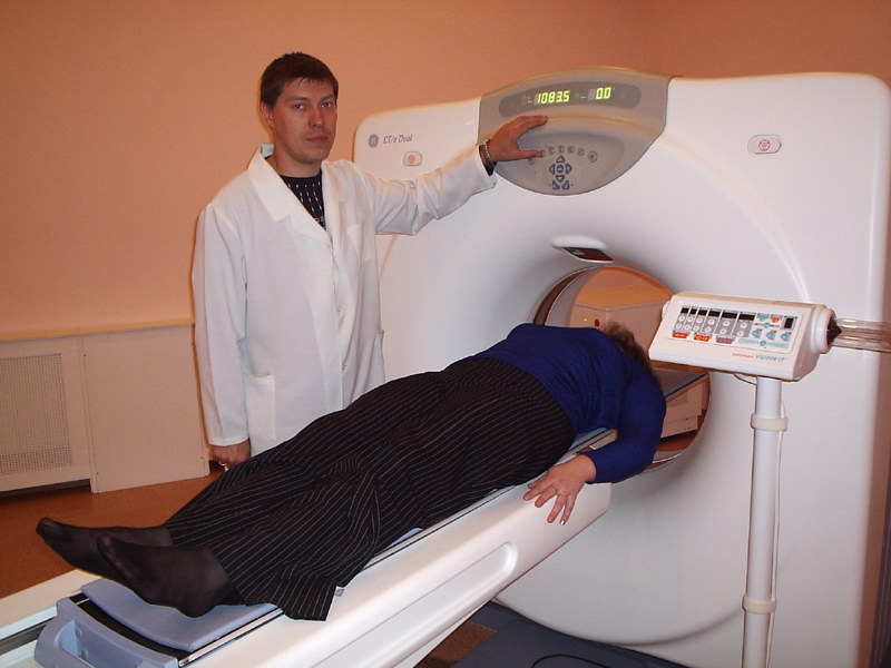 Computer tomography with the spiral tomograph