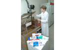 Testing of the tabaco products with special "smoking machine" 